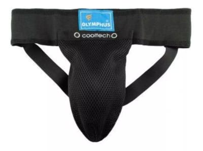 PROTECTOR GENITAL VARON OLYMPHUS MODELO COOLTECH COLOR NEGRO