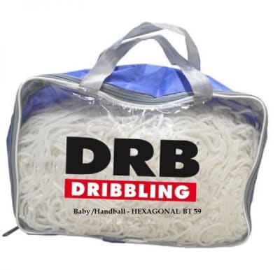 RED DE BABY FUTBOL / HANDBALL DRB POLIPROPILENO 2.5 MM HEX. MODELO BT0591