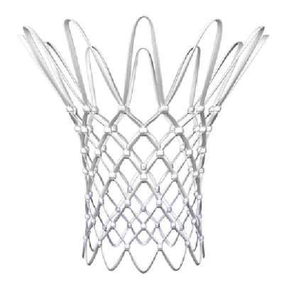 RED DE BASQUETBOL PROFESIONAL 6 MM BLANCO MODELO 23PL-0509 (PAR)