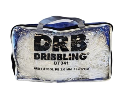 RED DE FUTBOL DRB HEXAGONAL PP TRENZADO 2.0 MM MEDIDA OFICIAL BT0411