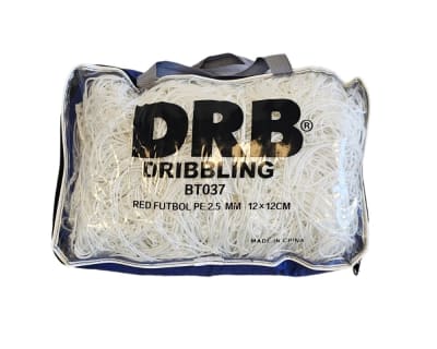 RED DE FUTBOL DRB PE TRENZADO 2.5 MM MEDIDA OFICIAL BT0371