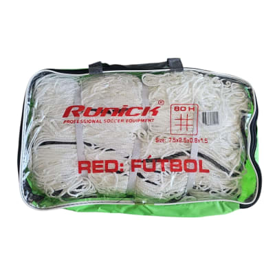 RED DE FUTBOL RUNICK 80 HEBRAS 7.5X2.5X0.8X1.5 METROS