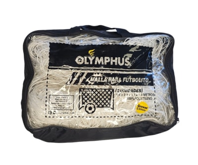 RED DE FUTBOLITO OLYMPHUS POLIETILENO 2.0 MM MEDIDAS OFICIALES1