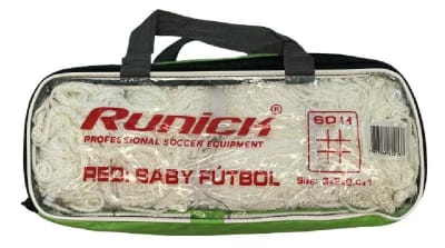 RED DE BABY FUTBOL 60 HEBRAS MARCA RUNICK POLIGAL