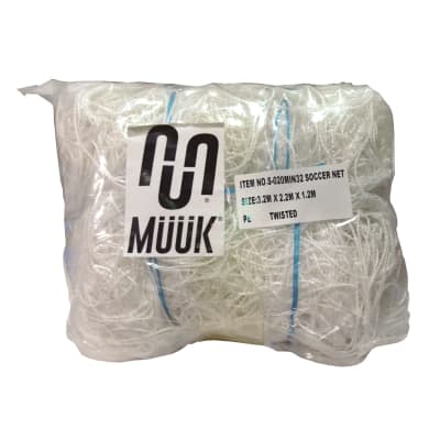 RED DE BABY-FUTBOL MUUK POLIPROPILENO TRENZADO 2.0 MM MEDIDAS 3.2x2.2x1.2 MT1