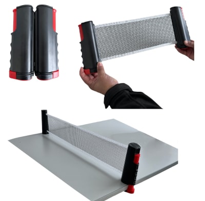 RED DE PING PONG RETRACTIL PARA TODO TIPO DE MESAS