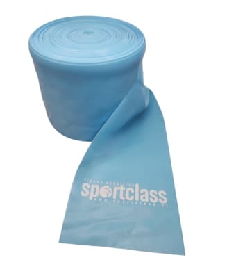 BANDA ELASTICA ROLLO 45 METROS X 15 CM RESISTENCIA ALTA CELESTE