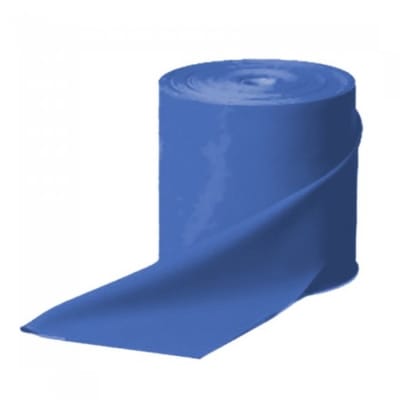 BANDA ELASTICA ROLLO 45 METROS COLOR AZUL RESISTENCIA MEDIA-ALTA 0.30 MM