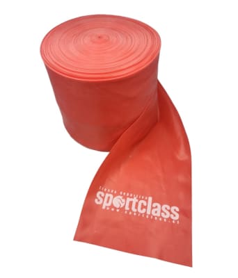 BANDA ELASTICA ROLLO 45 METROS X 15 CM RESISTENCIA MEDIA-ALTA ROJO1