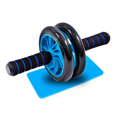 RUEDA ABDOMINAL DOBLE CON MINI COLCHONETA EXCELENTE CALIDAD1