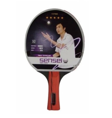 PALETA DE PING PONG SENSEI 5 ESTRELLAS