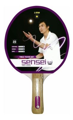 PALETA DE PING PONG SENSEI 1 ESTRELLA