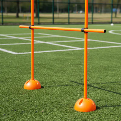 SET DE COORDINACION 3 POSTES + 2 BASES + 2 CLIPS NARANJA