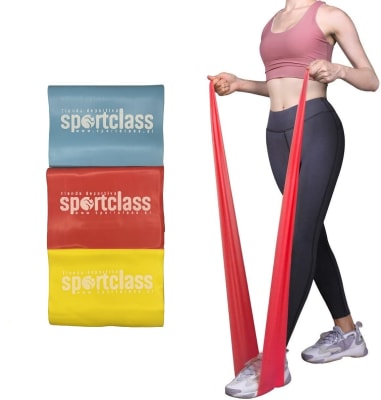 SET DE 3 BANDAS ELASTICAS 150x15 CM