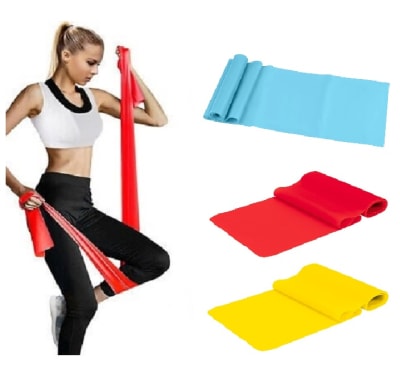 SET DE 3 BANDAS ELASTICAS 150x15 CM