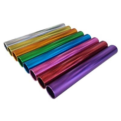 SET DE 8 TESTIMONIOS DE ATLETISMO ALUMINIO TALLA ADULTO