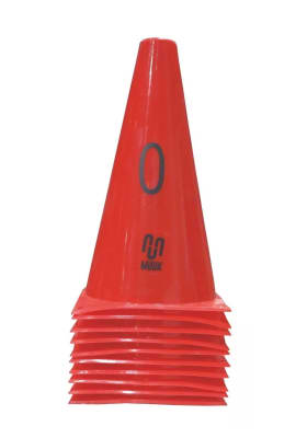 SET DE 10 CONOS NUMERICOS MUUK 0 AL 9 ALTURA 23 CM1