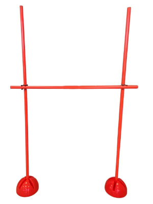 KIT DE ENTRENAMIENTO AGILIDAD TIPO H (2 BASES + 3 POSTES + 2 CLIPS)1
