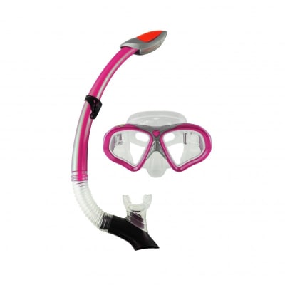 SET DE NATACION LENTE + SNORKEL MARCA UKTIME TALLA ADULTO1