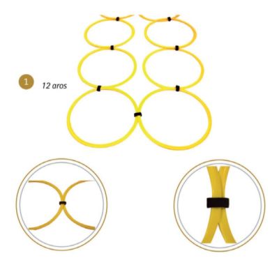 SET DE 12 AROS DE AGILIDAD MARCA TRAIN1