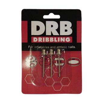 AGUJA METALICA DRB PARA INFLAR BALONES BLISTER 3 UNIDADES
