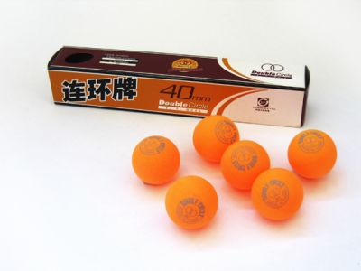 SET DE 6 PELOTAS DE PING PONG DOUBLE CIRCLE1
