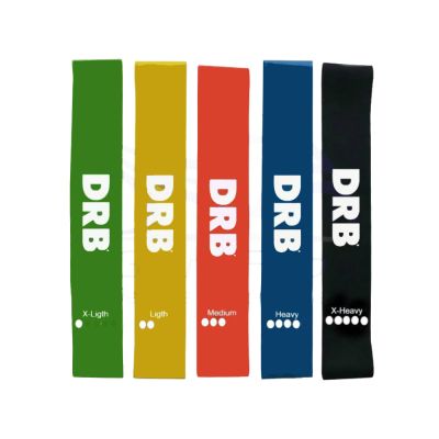BANDAS ELASTICAS CIRCULARES SET DE 5 UNIDADES DRB1