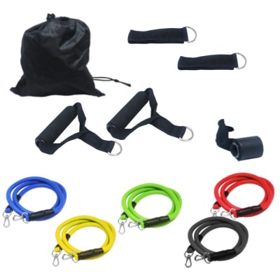 KIT DE 5 TUBOS ELASTICOS DE LATEX 11 PIEZAS1