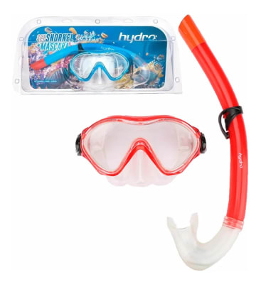 SET DE MASCARA Y SNORKEL HYDRO MODELO JUNIOR