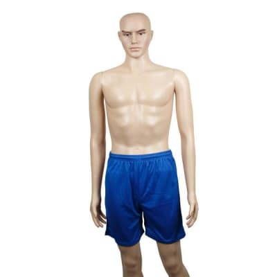 SHORT DE FUTBOL DRB AZULINO LISO COSTURAS REFORZADAS
