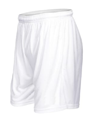 SHORT DE FUTBOL DRB BLANCO LISO COSTURAS REFORZADAS