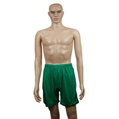 SHORT DE FUTBOL DRB VERDE LISO COSTURAS REFORZADAS
