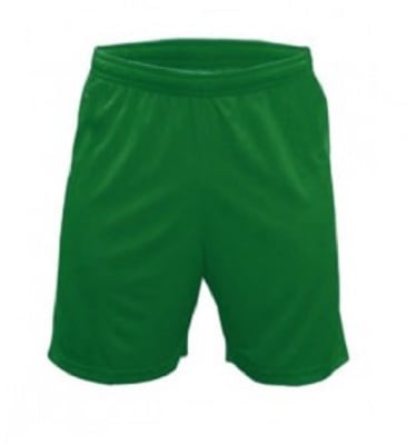SHORT DE FUTBOL DRB VERDE LISO COSTURAS REFORZADAS