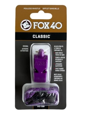 SILBATO DE ARBITRO MARCA FOX 40 MODELO CLASSIC 115 dB SILBATO DE ARBITRO MARCA FOX 40 MODELO CLASSIC 115 dB
