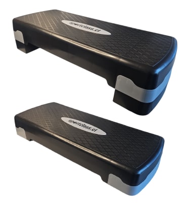 STEP AEROBICO REGULABLE 2 NIVELES 10-15 CM