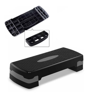 STEP AEROBICO REGULABLE 2 NIVELES 10-15 CM STEP AEROBICO REGULABLE 2 NIVELES 10-15 CM