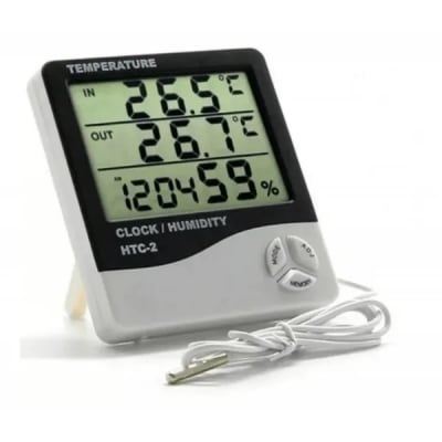 TERMOHIGROMETRO DIGITAL PORTATIL CON SONDA