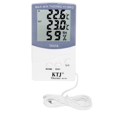 TERMOHIGROMETRO DIGITAL PORTATIL KTJ TA318 CON SENSOR EXTERNO1