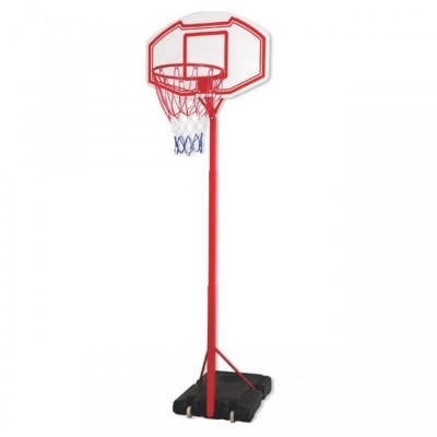 TORRE DE BASQUETBOL MOVIL MINI CON PEDESTAL ALTURA REGULABLE