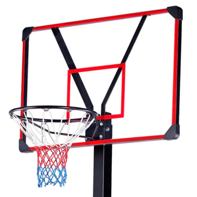 TORRE DE BASQUETBOL MOVIL OFICIAL CON PEDESTAL ALTURA REGULABLE