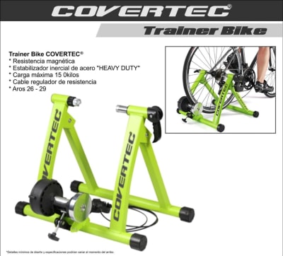 RODILLO DE ENTRENAMIENTO PARA BICICLETA COVERTEC RODILLO DE ENTRENAMIENTO PARA BICICLETA COVERTEC