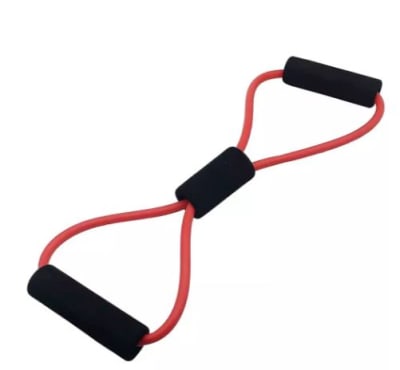TUBO ELASTICO DE RESISTENCIA CON MANILLAS EN 8