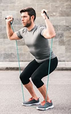 TUBO ELASTICO DE RESISTENCIA CON MANILLAS MARCA DRB