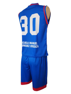 UNIFORME DE BASQUETBOL EN SUBLIMACION DISEÑO PERSONALIZADO
