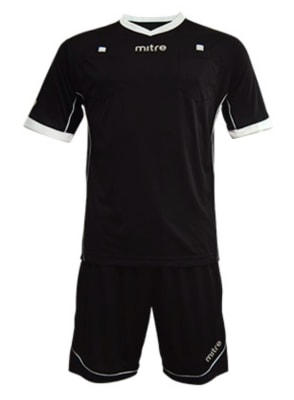 UNIFORME DE ARBITRO PROFESIONAL MARCA MITRE COLOR NEGRO1