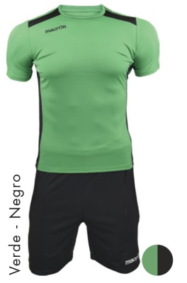 UNIFORME DE ARQUERO FUTBOL MACRON MANGA CORTA TALLA L1