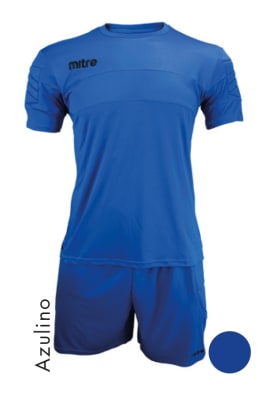 UNIFORME DE ARQUERO FUTBOL MITRE MANGA CORTA AZULINO1