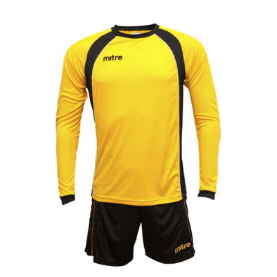 UNIFORME DE ARQUERO DELTA JR M/L AMARILLO/NEGRO TALLA 8 UNIFORME DE ARQUERO DELTA JR M/L AMARILLO/NEGRO TALLA 8