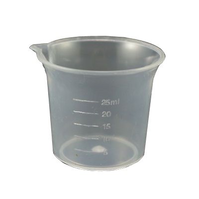VASO PRECIPITADO PLASTICO 25 ML1