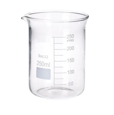 VASO PRECIPITADO DE VIDRIO 250 ML FORMA BAJA1